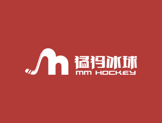 何嘉健的猛犸冰球（MM HOCKEY）logo設(shè)計