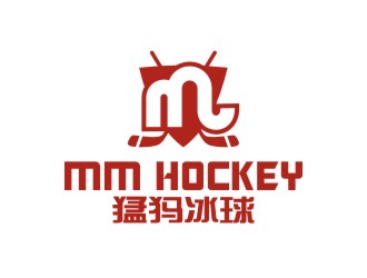 曾翼的猛犸冰球（MM HOCKEY）logo設(shè)計