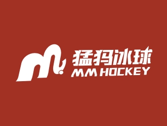 楊占斌的猛犸冰球（MM HOCKEY）logo設計