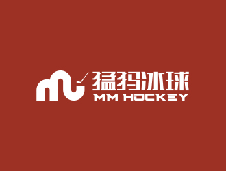 孫金澤的猛犸冰球（MM HOCKEY）logo設計