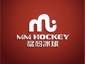 陳曉濱的猛犸冰球（MM HOCKEY）logo設計