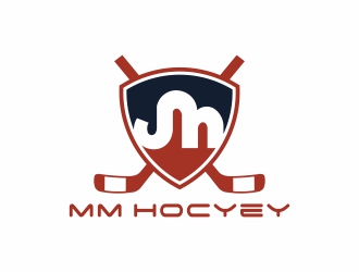 劉小勇的猛犸冰球（MM HOCKEY）logo設計