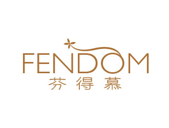 李賀的FENDOMlogo設(shè)計