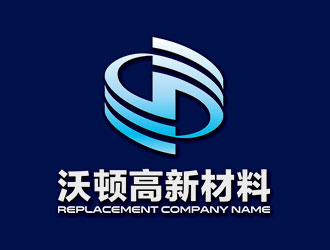 鐘炬的重慶沃頓高新材料科技有限公司logo設(shè)計