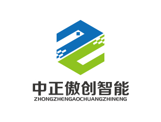 張俊的江蘇中正傲創(chuàng)智能科技有限公司logo設(shè)計