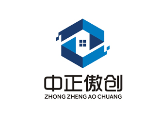 譚家強的江蘇中正傲創(chuàng)智能科技有限公司logo設(shè)計