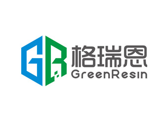 趙鵬的格瑞恩（GreenResin）logo設(shè)計(jì)