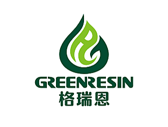 勞志飛的格瑞恩（GreenResin）logo設(shè)計(jì)