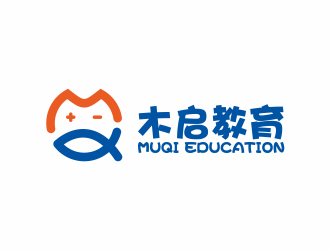 何嘉健的木啟教育logo設計logo設計