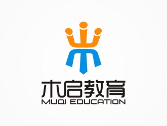 陳國偉的木啟教育logo設計logo設計