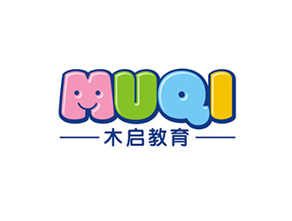 吳曉偉的木啟教育logo設計logo設計