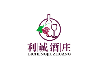 秦曉東的利誠酒莊logo設(shè)計