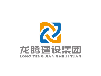 周金進的龍騰建設集團logo設計