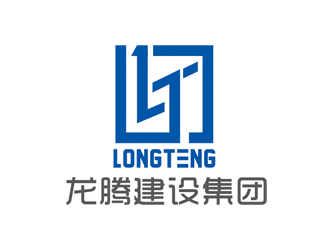 趙鵬的龍騰建設集團logo設計