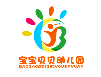 寶寶貝貝幼兒園logo設(shè)計