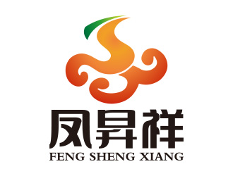 向正軍的鳳昇祥  或  鳳昇祥食品logo設(shè)計