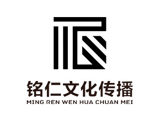 鐘炬的廣州銘仁文化傳播有限公司logo設計