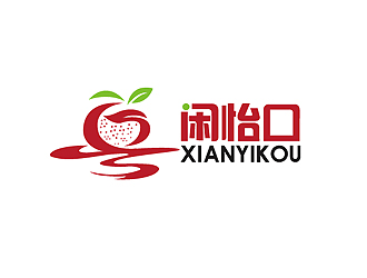 秦曉東的閑怡口logo設計