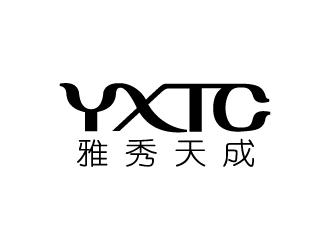 張俊的雅秀天成logo設(shè)計