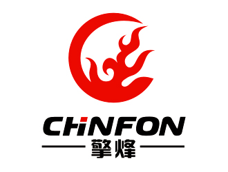 李杰的CHINFON擎烽logo設(shè)計(jì)