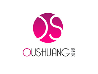 吳曉偉的歐爽  OUSHUANGlogo設(shè)計