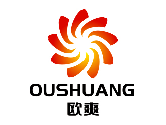 李杰的歐爽  OUSHUANGlogo設(shè)計