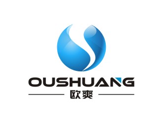 陳國偉的歐爽  OUSHUANGlogo設(shè)計