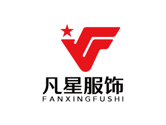 孫金澤的東莞市凡星服飾有限公司logo設計