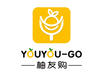 唐國強的柚友購電商平臺字體logologo設計