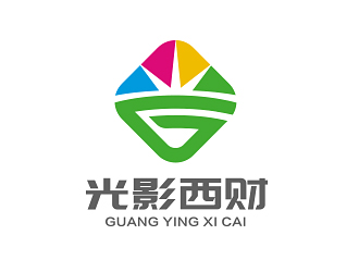 曹芊的光影西財logo設(shè)計