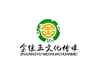 秦曉東的山西金鑲玉文化傳媒有限公司！金鑲玉logo設(shè)計(jì)