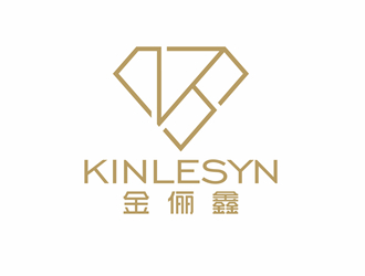 唐國強的Kinlesyn 金儷鑫logo設計