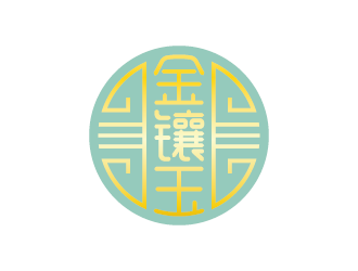 王濤的山西金鑲玉文化傳媒有限公司！金鑲玉logo設(shè)計(jì)