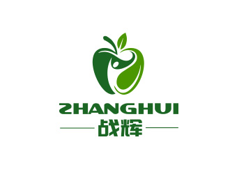 陳川的戰(zhàn)輝農產品商標設計logo設計