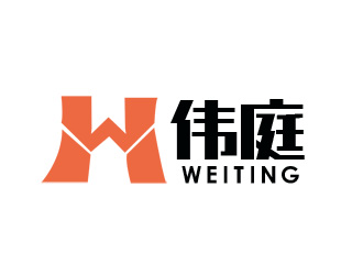 朱兵的偉庭室內裝飾裝修logo設計