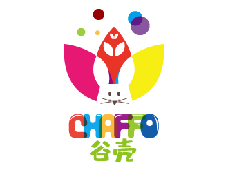 連杰的Chaffo谷殼logo設(shè)計