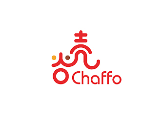 秦曉東的Chaffo谷殼logo設(shè)計