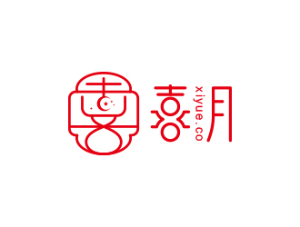 黃安悅的喜月logo設(shè)計(jì)