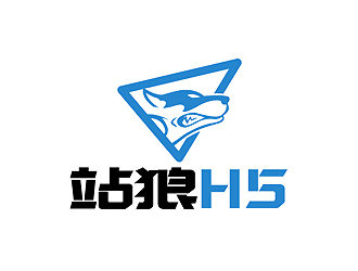 秦曉東的站狼H5logo設(shè)計