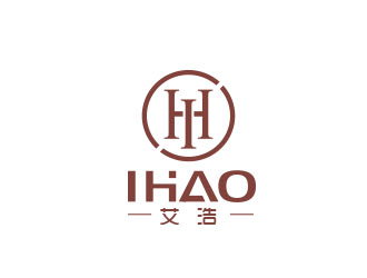 朱紅娟的艾浩睡衣服裝品牌logo設(shè)計