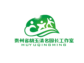 盛銘的貴州省胡玉清名園長(zhǎng)工作室標(biāo)志設(shè)計(jì)logo設(shè)計(jì)