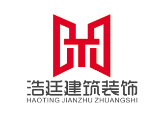 趙鵬的石家莊市浩廷建筑裝飾工程有限公司logologo設(shè)計