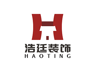 梁俊的石家莊市浩廷建筑裝飾工程有限公司logologo設(shè)計