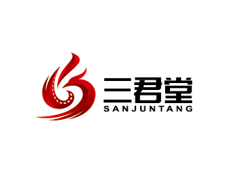 王濤的北京三君堂文化傳媒有限公司logo設計