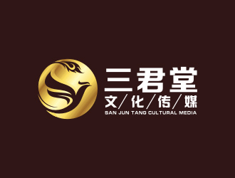 楊福的北京三君堂文化傳媒有限公司logo設計