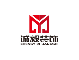 孫金澤的誠毅室內(nèi)裝飾設(shè)計(jì)工作室logo設(shè)計(jì)