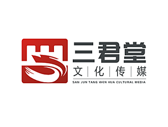 勞志飛的北京三君堂文化傳媒有限公司logo設計