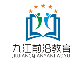 李正東的九江市前沿教育培訓(xùn)學(xué)校logo設(shè)計(jì)