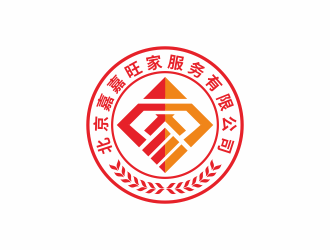 湯儒娟的北京嘉嘉旺家政服務(wù)有限公司logo設(shè)計(jì)