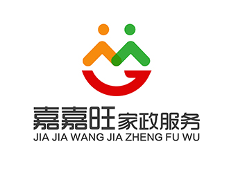 潘樂的北京嘉嘉旺家政服務(wù)有限公司logo設(shè)計(jì)